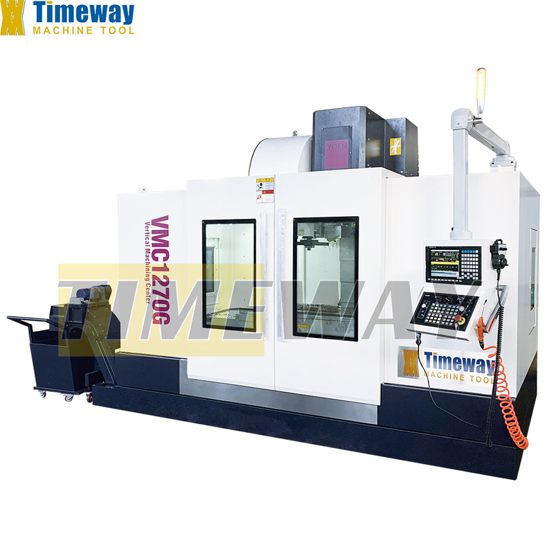 1360x700 Tamanho da mesa VMC1270G Centro de usinagem vertical para usinagem CNC de alta precisão